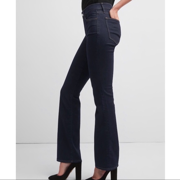 GAP Denim - Gap perfect bootcut dark wash jeans